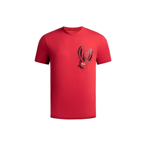 ARMANI EXCHANGE SS23 T-Shirts Men Red