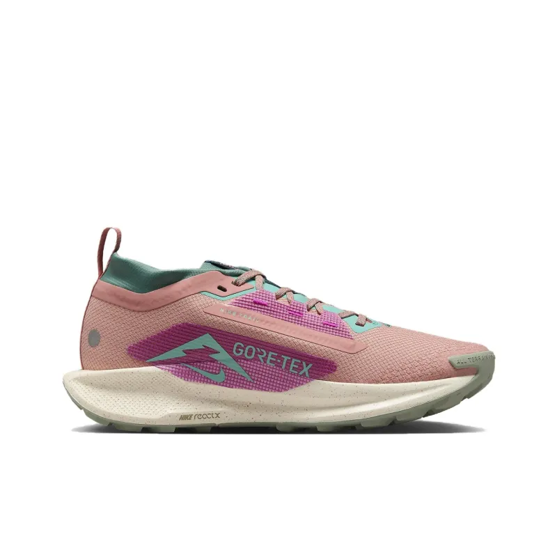 Nike React Pegasus Trail 5 Gore Tex Red Stardust Green Frost Women's-1