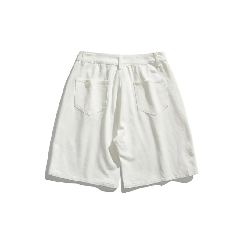 AMBER LIGHT Summer Denim Shorts Unisex-14
