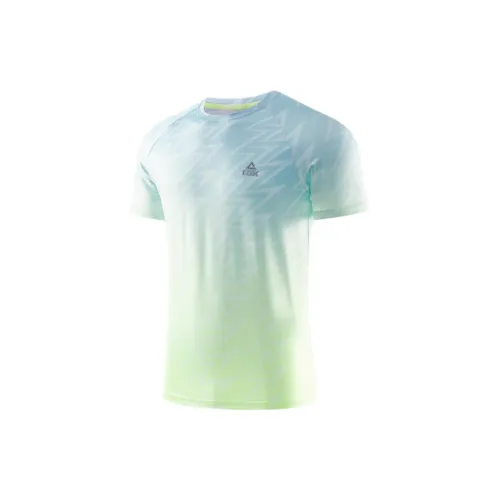 PEAK T-Shirts Men Ceramic Blue