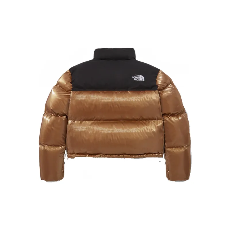 THE NORTH FACE Nuptse Jackets Coats Women's Gold-1