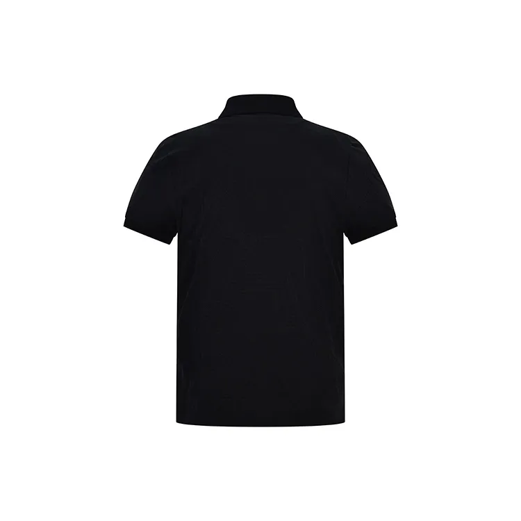 RARE Short Sleeved T Shirts Polo Shirt Men's Black-1