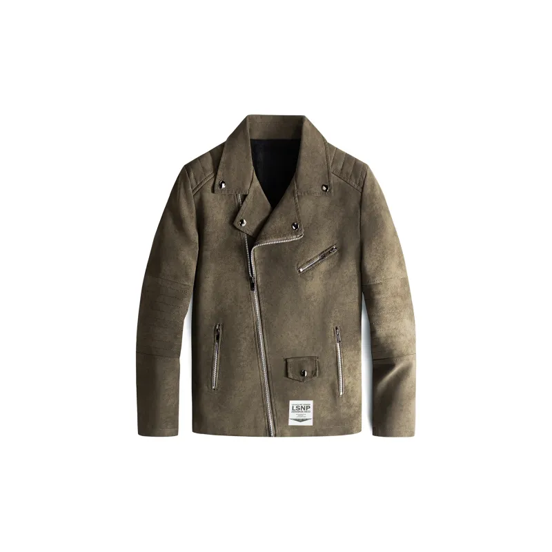 LISENPOK Leather Jackets Unisex-7