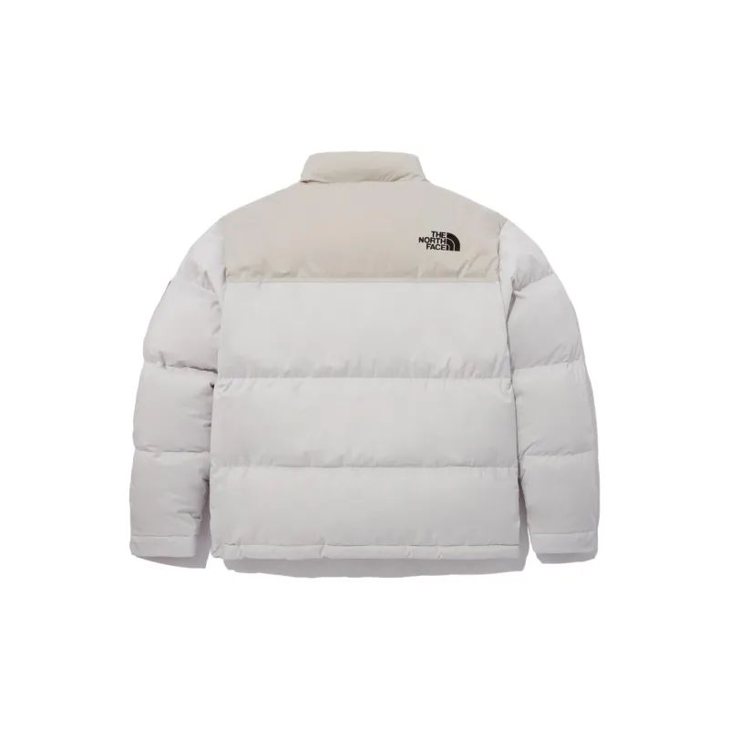 THE NORTH FACE Down Jacket Unisex Gray White-1