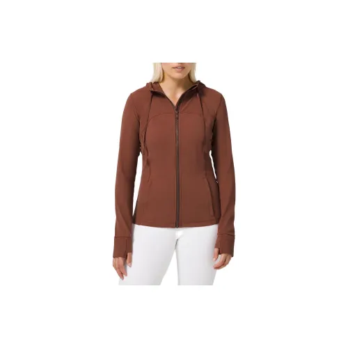 Lululemon Define Hooded Jackets Women's Bronzed Brown