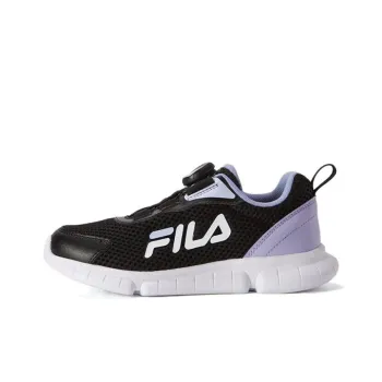FILA KIDS Slip Resistant, Abrasion Resistant, Breathable Kids' Training Shoes Black Purple Teenagers