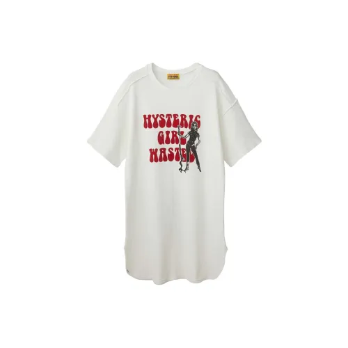 HYSTERIC GLAMOUR Short-Sleeved Dresses Women's White