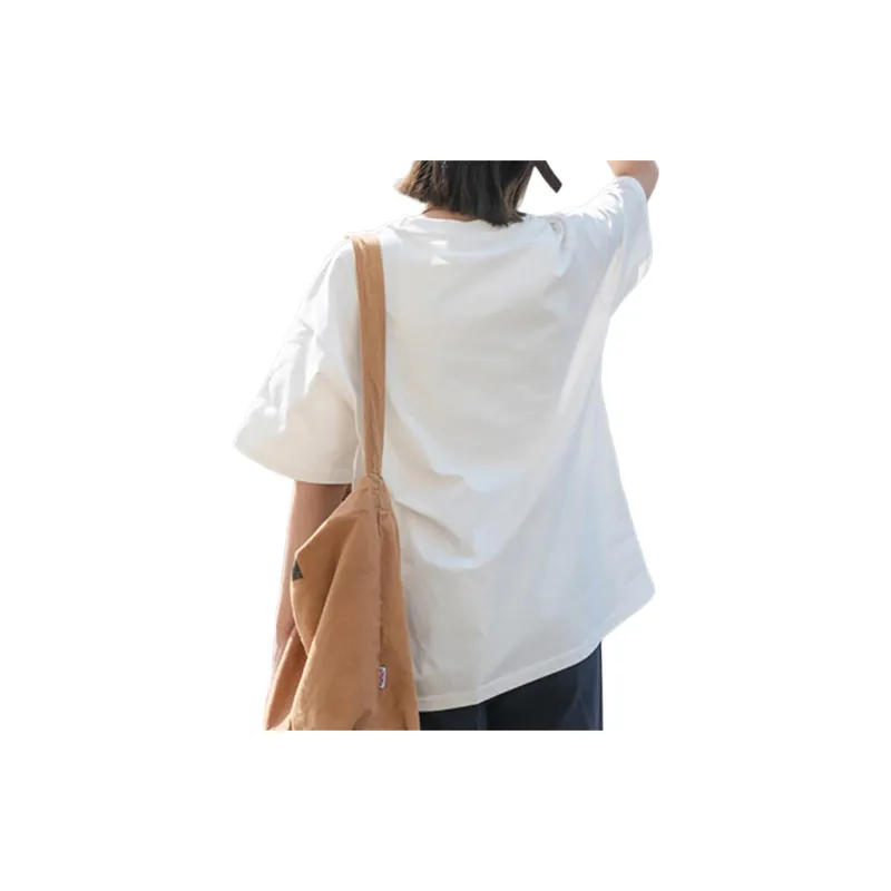 Weixi T Shirts Women's White-3