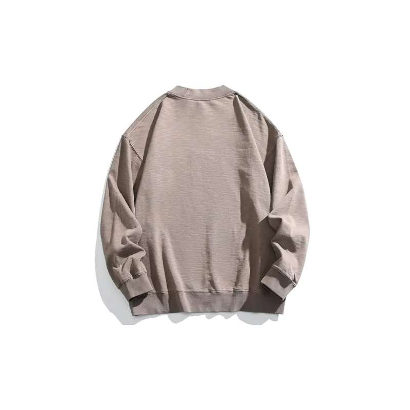 CLOR Sweatshirt Unisex Walnut Color-1
