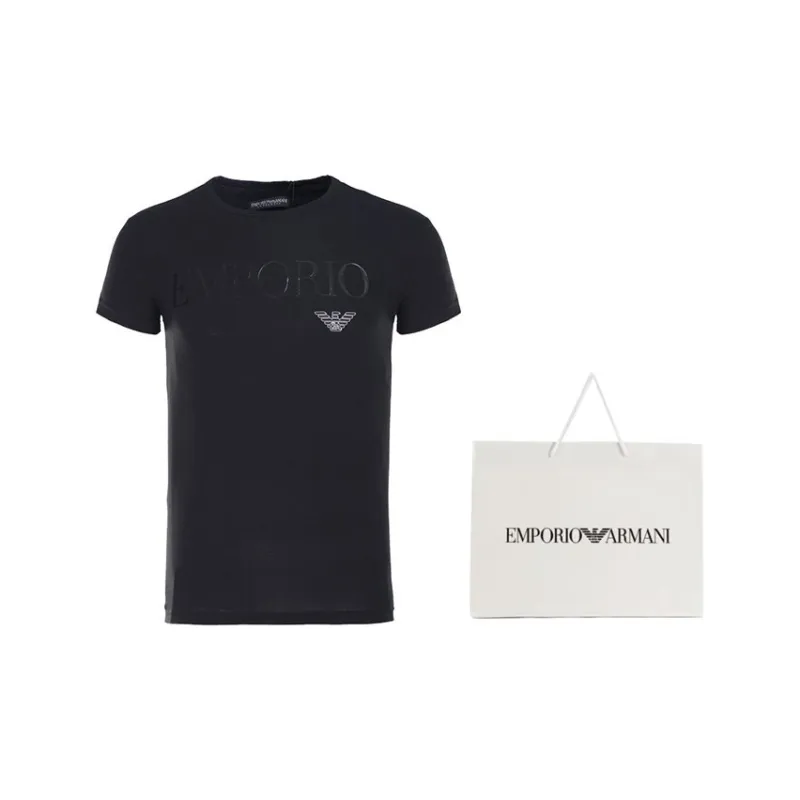 EMPORIO ARMANI T Shirt Men's Black-2