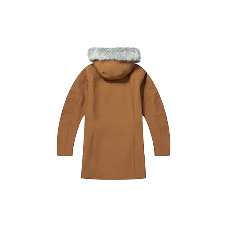 Columbia Windbreaker Jackets Women's Brown-2