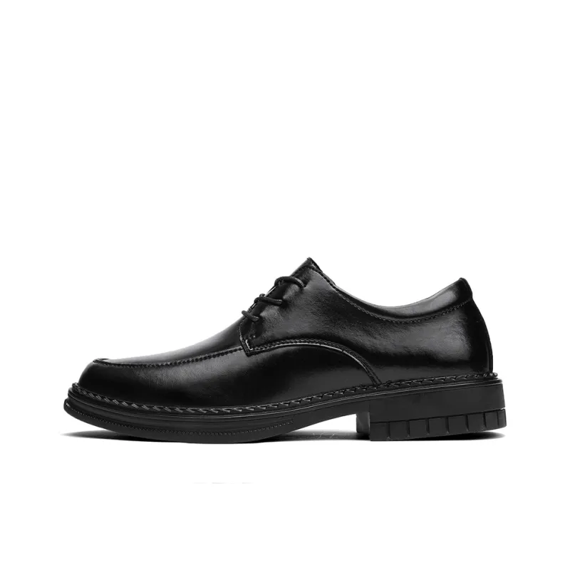 King Jinmai Men's Casual Shoes Men Low Top Black, Brown-0