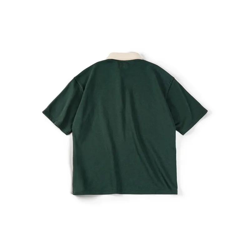 MADEN Polo Shirts Men Dark Green-1