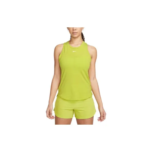 Nike Tank Tops Women's Yellow Green