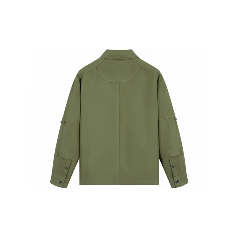 BAGGL Jackets Unisex Olive Green-1