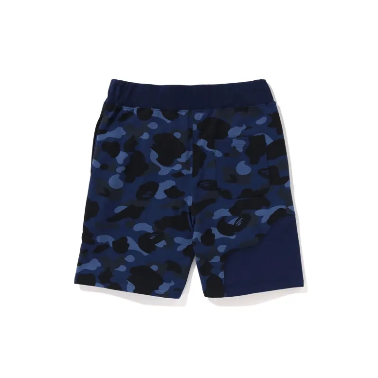 Bape Color Camo Cutting Sweat Shorts-3