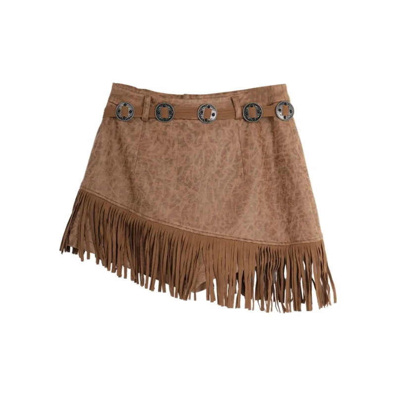 SETIROM Casual Shorts Women's Light Coffee-1
