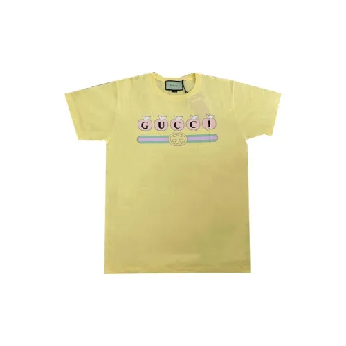 GUCCI T-Shirts Women's Yellow