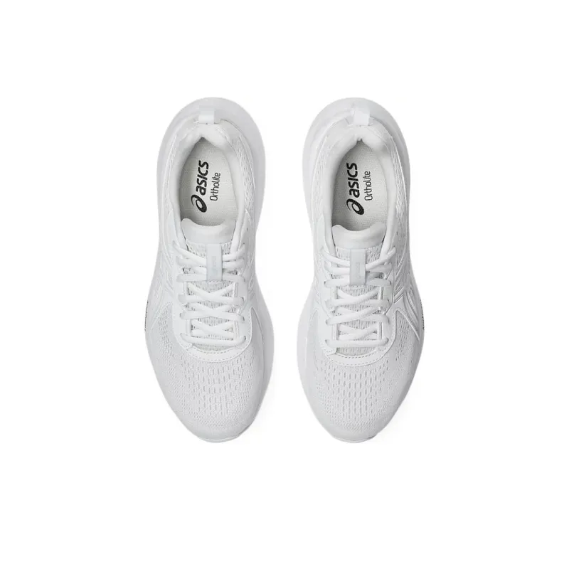 Asics GEL CONTEND 9 Anti Slip Wear Resistant Low Top Casual Running Shoes Women's White-3
