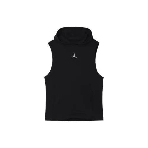 Jordan Dri-FIT Sport Men's Knitted Sleeveless Hoodie Black