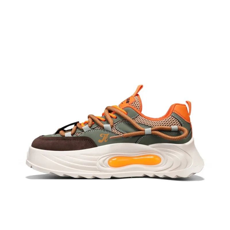 Tonlion Cushioning Breathable Low Top Casual Running Shoes Men's-14