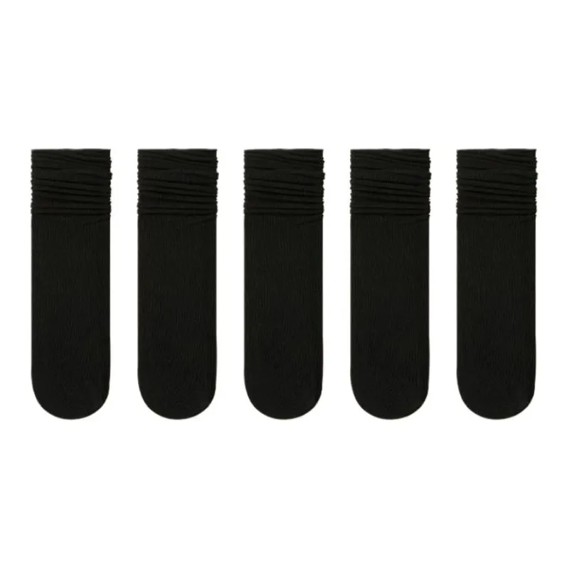 AUGUST Mid Calf Socks Women's Black-0