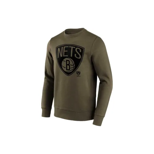 NBA Brooklyn Nets Sweatshirts Men Dark Green