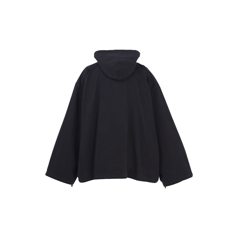 Yeezy Gap Engineered by Balenciaga Sateen Anorak 'Black