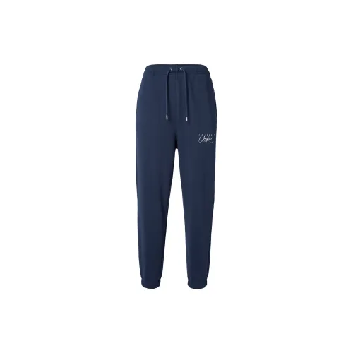 Union Jordan X UNION Knitted Sweatpants Unisex Navy Blue