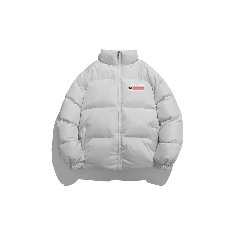 C1RCA Puffer Jacket Coat Unisex Beige/Black/Gray-5