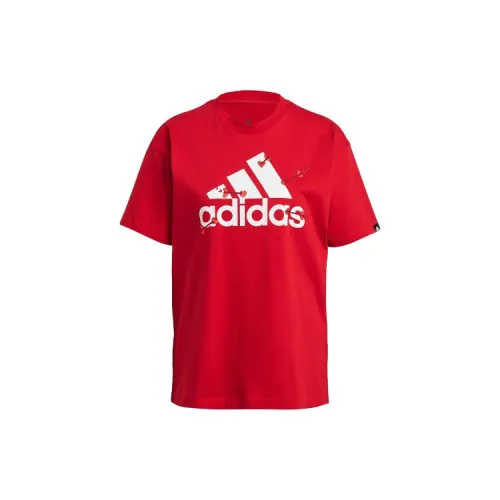 Adidas T-Shirts Women's Red