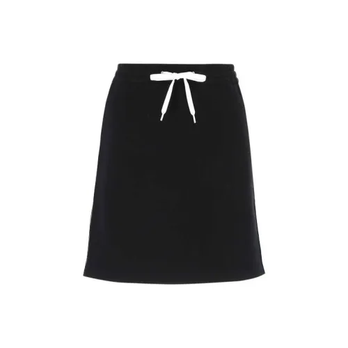 MIU MIU Casual Short Skirts Women's Black