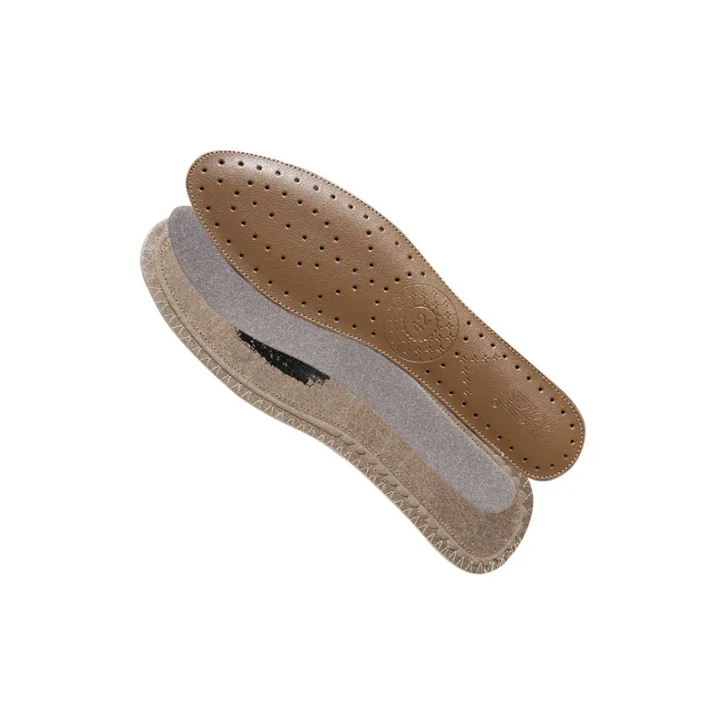 Step Cloud Synthetic Cow Leather Breathable Material Skin Friendly Fiber Fabric Insoles Men's-3