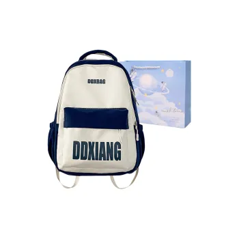 Duoluplo Doron Paul Nylon Backpack Women's Navy Blue/Green/Red/Black/Brown With Charm