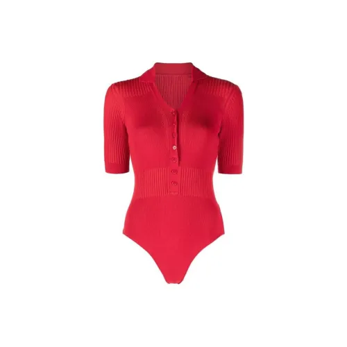 Jacquemus Bodysuits Women's Red