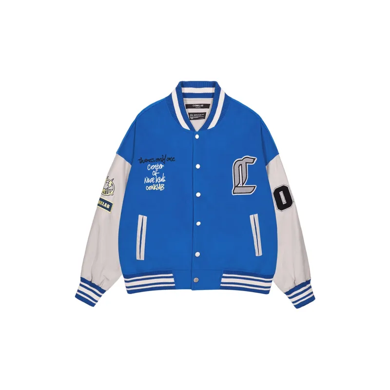 CONKLAB Baseball Jacket Spring Autumn And Winter Unisex-5