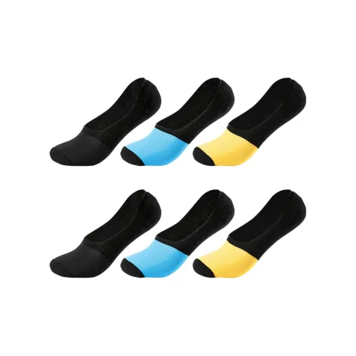 INVISIBLE No Show Socks Men's 6 Pack