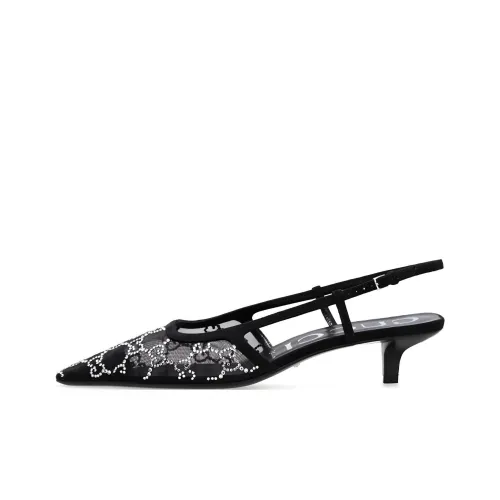 GUCCI GG 35mm Slingback Pumps