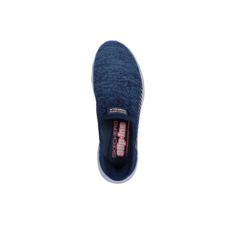 Skechers Slip Ins Anti Slip Wear Resistant Low Top Casual Shoes Women's Blue-2