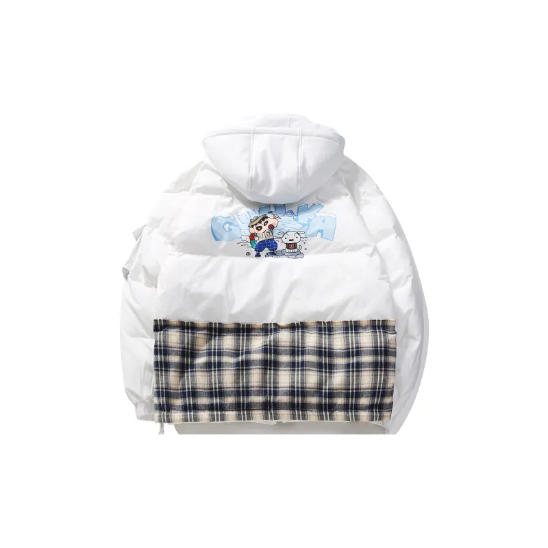 Guuka Puffer Jacket Unisex White-1