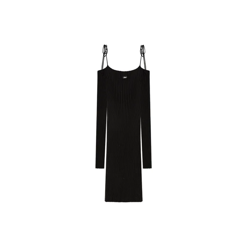 CHUU Slip Dresses Women's Black-1