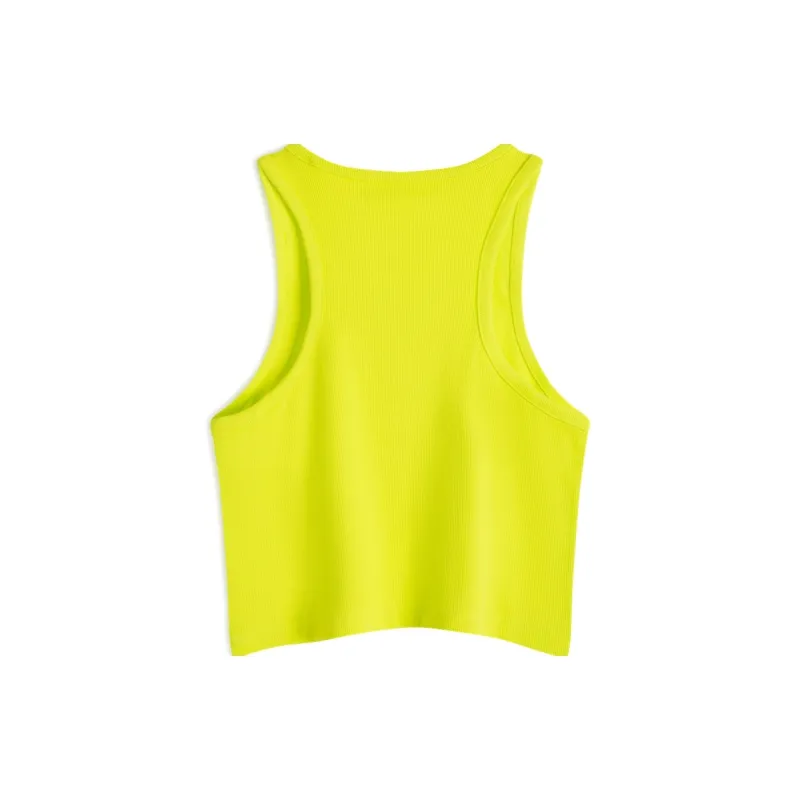 CALVIN KLEIN Rainbow Series Tank Top Unisex Neon Yellow-1
