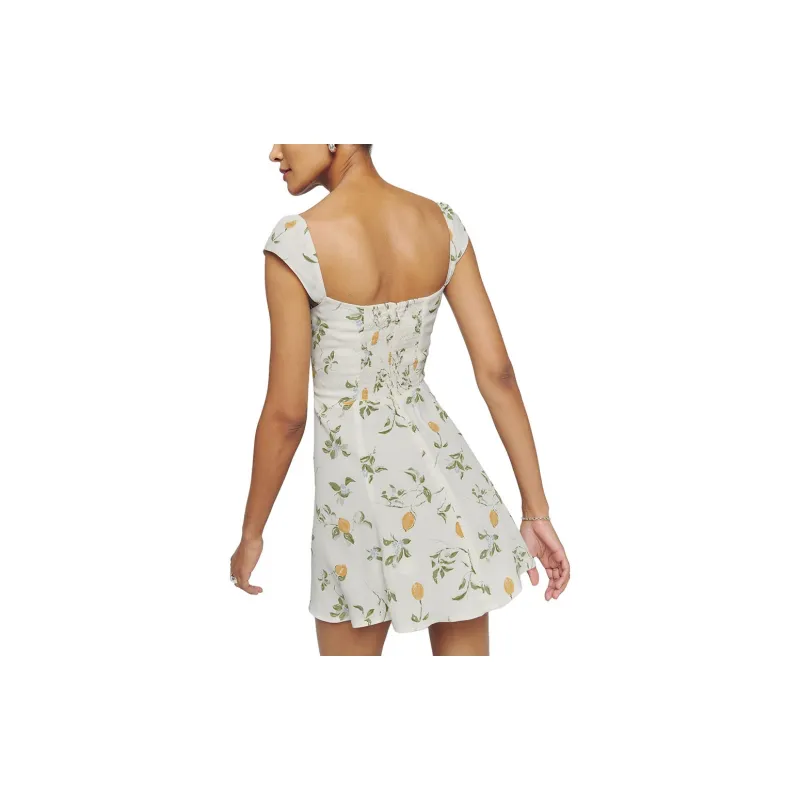 Reformation Short-Sleeved Dresses Women's Lemon-1