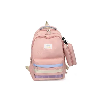 KARUISHA Oxford Backpack Women's Blue/Pink/Black/Purple/Green