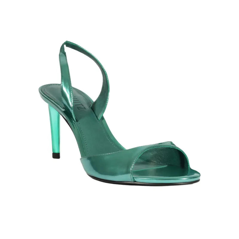 Schutz Scarletts Strap Sandals 8.1cm Women's Green-2