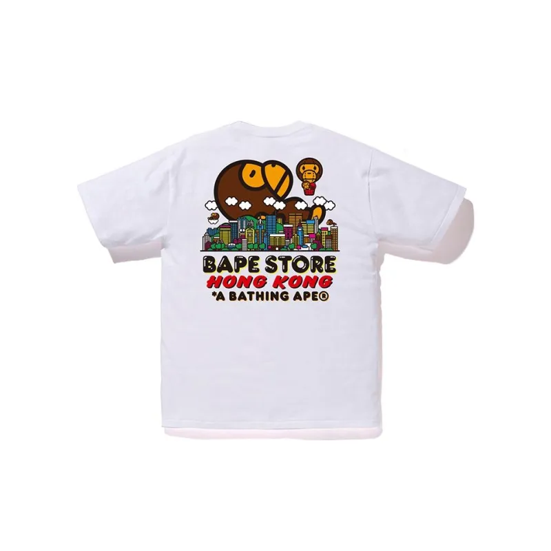 Bape City Hong Kong Outline Tee-3