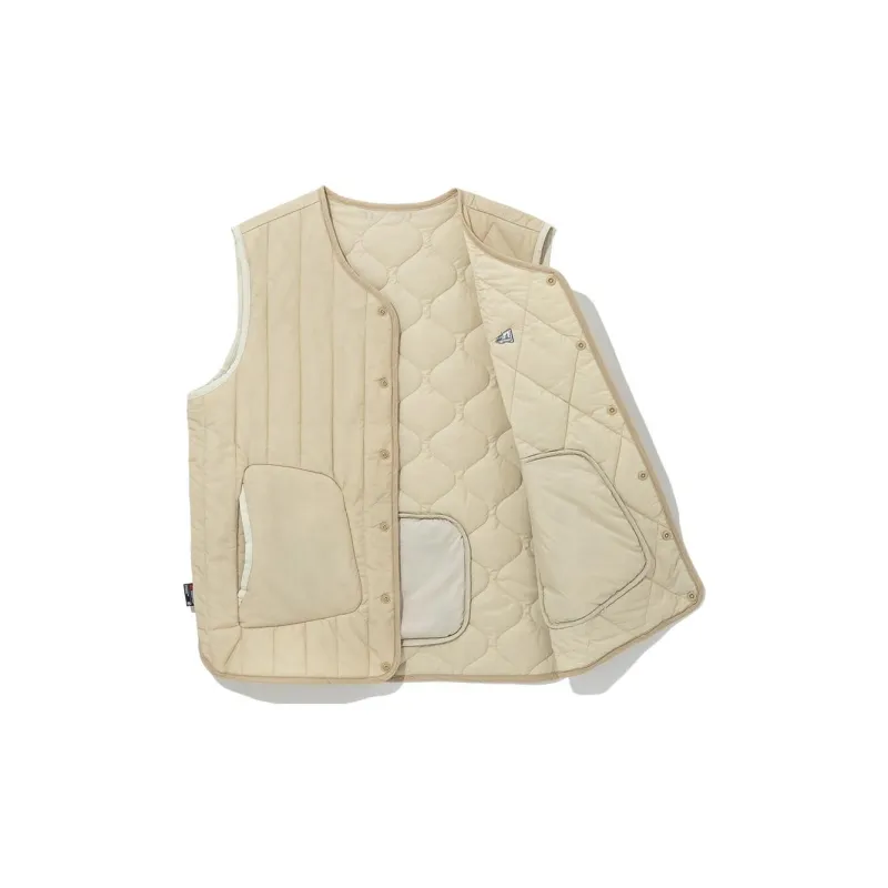 New Era Vests Men Beige-2