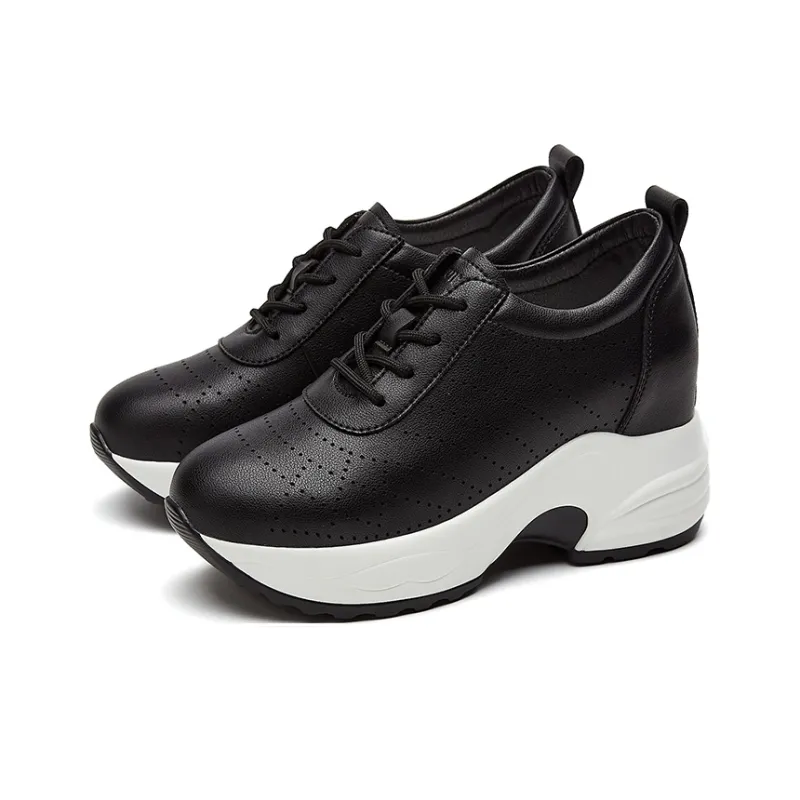 Rich Birds Breathable Height Increasing Low-Top Casual Shoes Women's-2