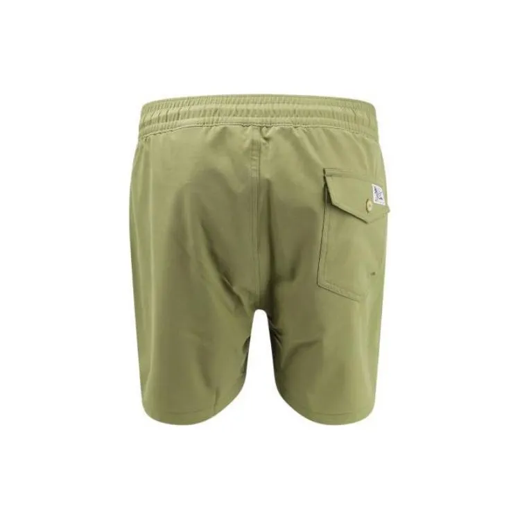 Polo Ralph Lauren Logo Embroidered Drawstring Swim Shorts-1