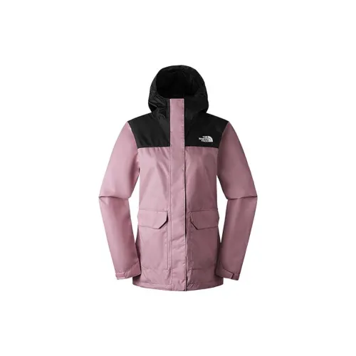 THE NORTH FACE City Outdoor Collection Windbreaker Jackets Women's Pastel Pink